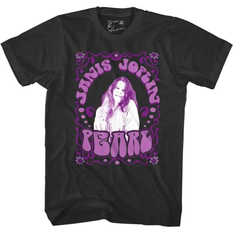 Janis Joplin Pearl Men’s T Shirt