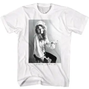 Janis Joplin Queen of Psychedelic Blues Men’s T Shirt