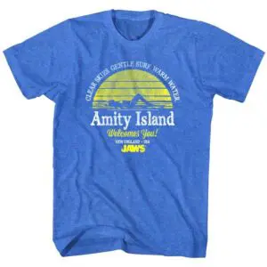 Jaws Amity Island Clear Skies T-Shirt