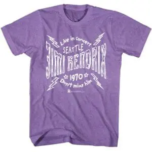 Jimi Hendrix Seattle Don’t Miss Him Men’s T Shirt