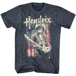 Jimi Hendrix Star Spangled Banner Men’s T Shirt