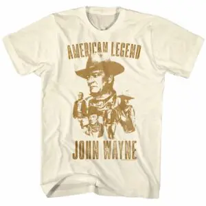 John Wayne American Legend Collage Men's T Shirt