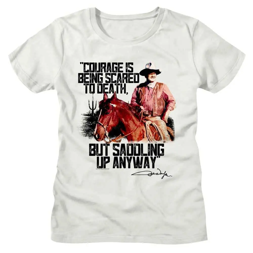 John Wayne Courage Women's T Shirt