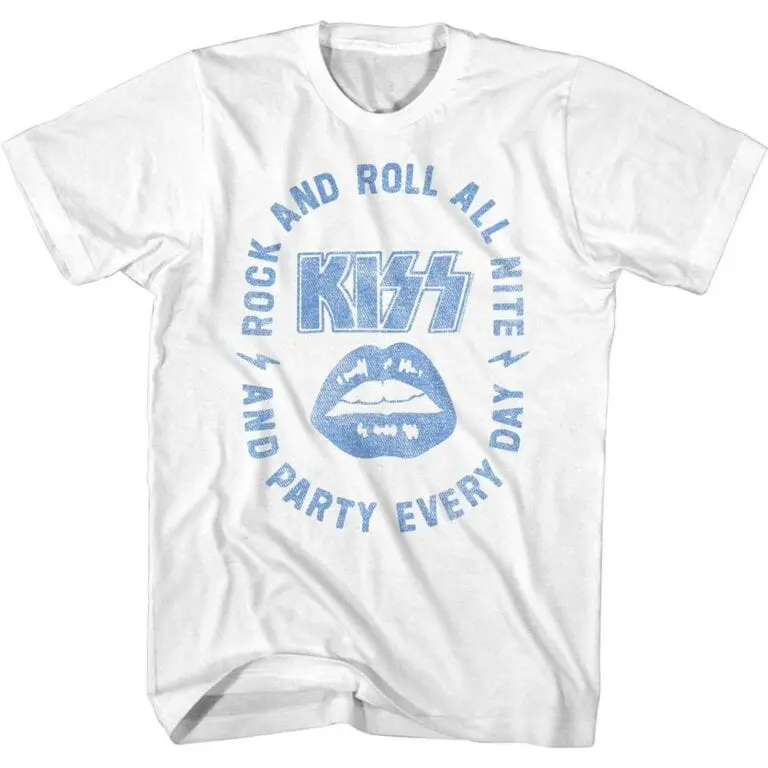 Kiss Rock n Roll All Nite Men’s T Shirt