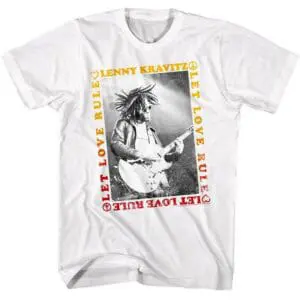Lenny Kravitz Let Love Rule Men’s T Shirt