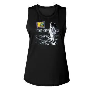 MTV Astronaut Flag on the Moon Women’s Tank