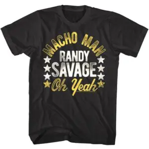 Macho Man Savage Stars Men’s T Shirt