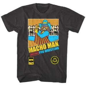 Macho Man Pro Wrestling 8Bit Men’s T Shirt