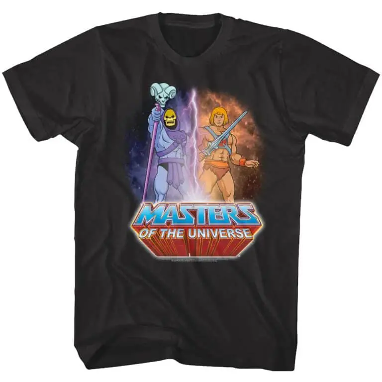 Skeletor Versus He-Man Men’s T Shirt