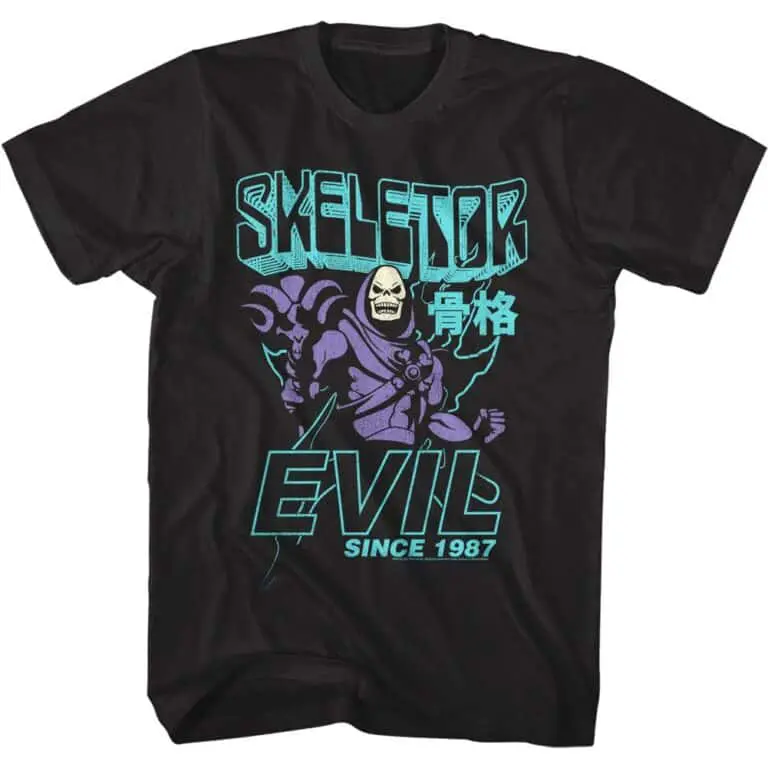 Skeletor Evil Since 1987 Men’s T Shirt