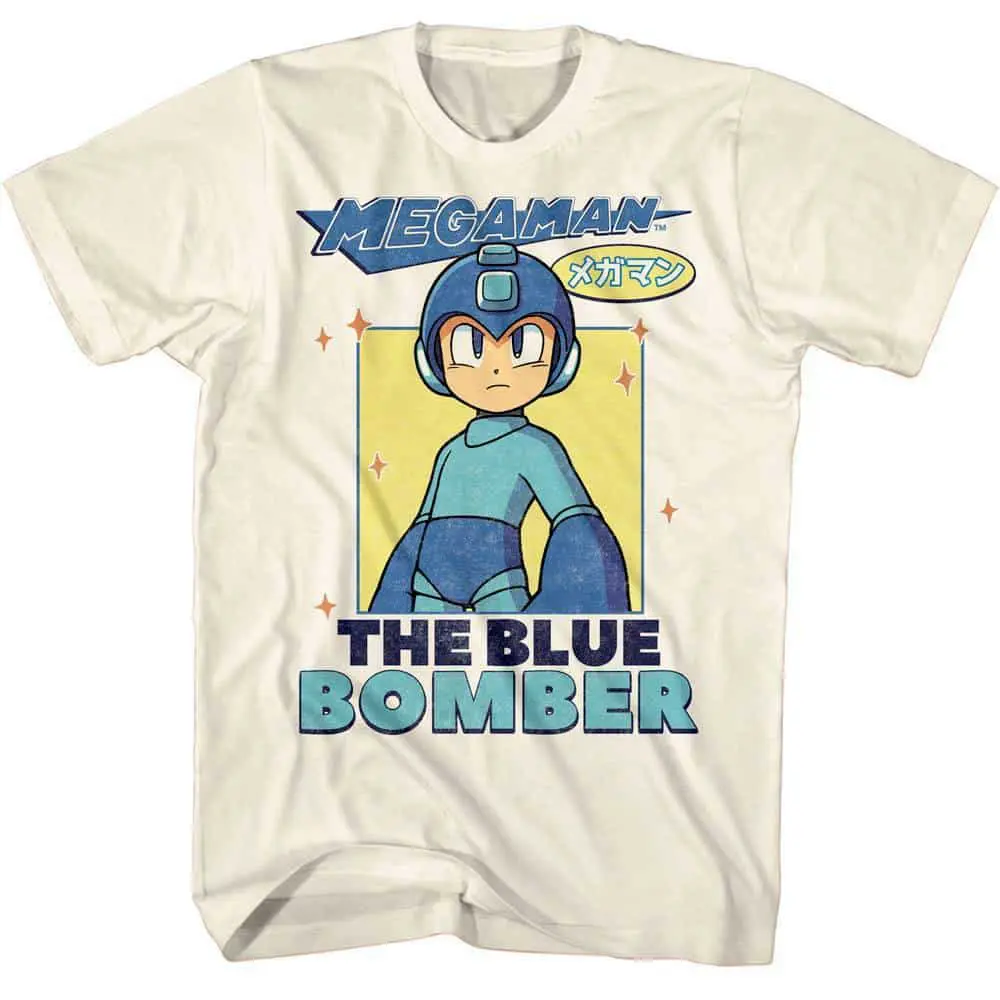 Megaman Japanese Blue Bomber T-Shirt