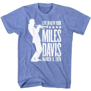 Miles Davis Trumpet Silhouette Men's T Shirt
