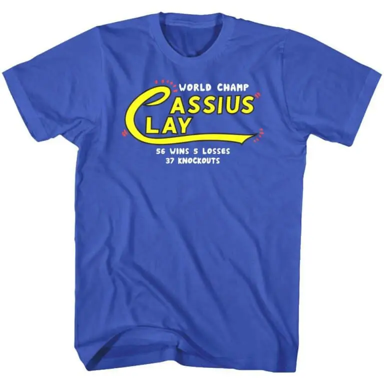 Muhammad Ali Cassius Clay World Champ Men’s T Shirt