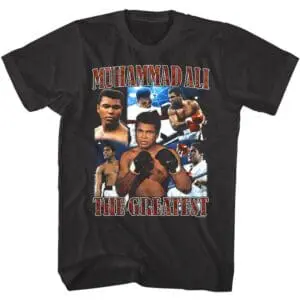 Muhammad Ali Greatest in Living Color Men’s T Shirt
