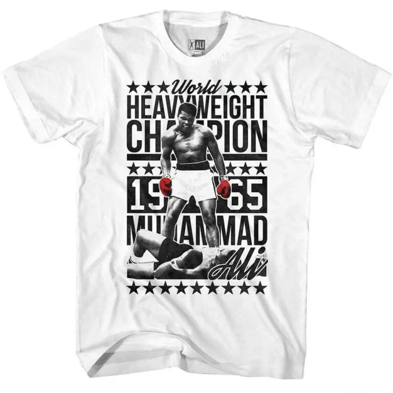 Muhammad Ali World Heavyweight Champion 1965 Men’s T Shirt