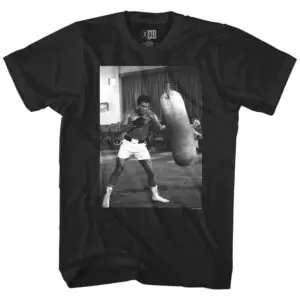 Muhammad Ali Heavy Punching Bag Men’s T Shirt