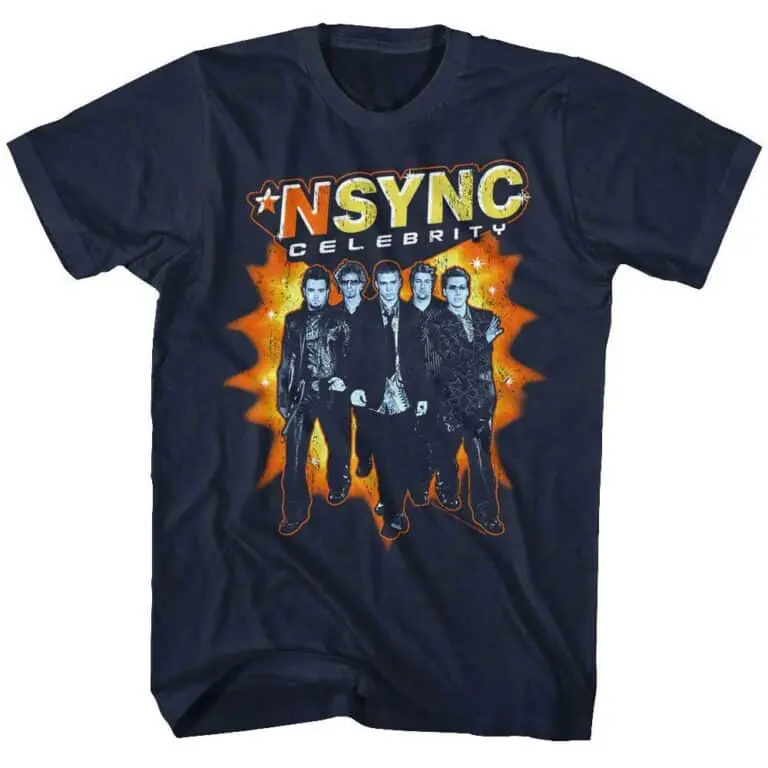 NSYNC Celebrity Explosion T-Shirt