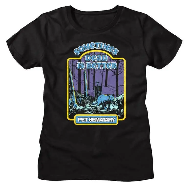 Pet Sematary Dead is Better Storybook Women’s T Shirt