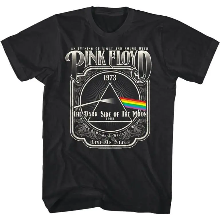 Pink Floyd Evening of Sight & Sound Men’s T Shirt