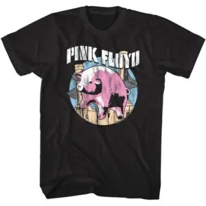Pink Floyd Big Pink Pig Men’s T Shirt