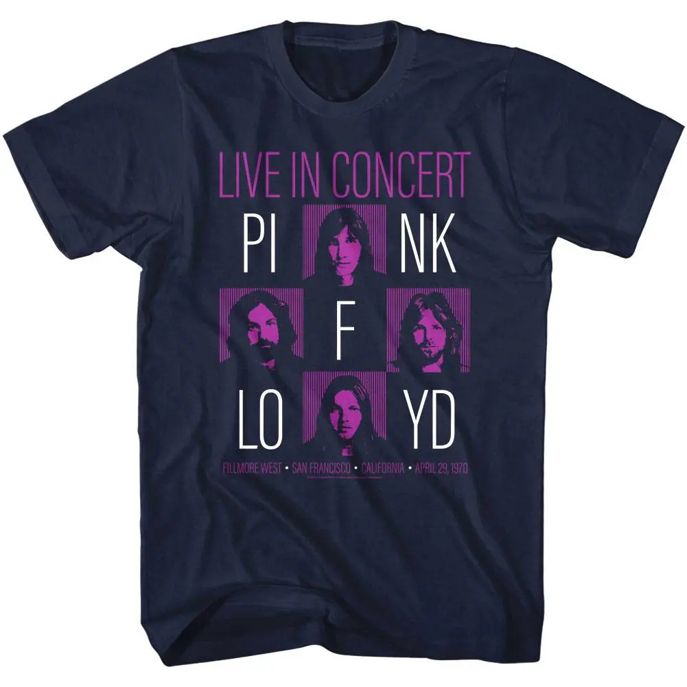 Pink Floyd San Francisco Concert 1970 Men’s T Shirt