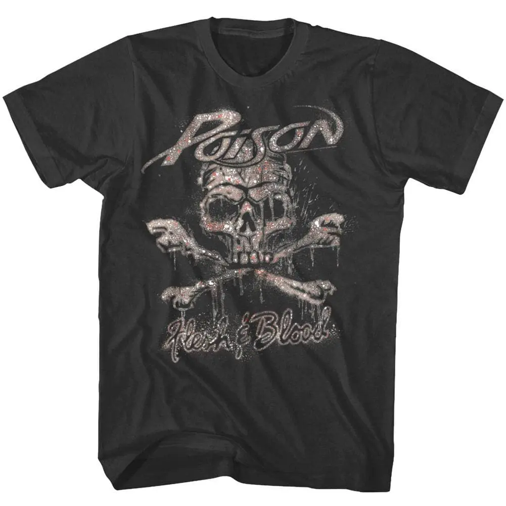 Poison Flesh & Blood World Tour Men’s T Shirt