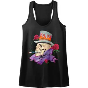 Poison Smoking Skull Women’s Tank Top