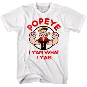 Popeye The Sailorman Yam What I Yam Men’s T Shirt