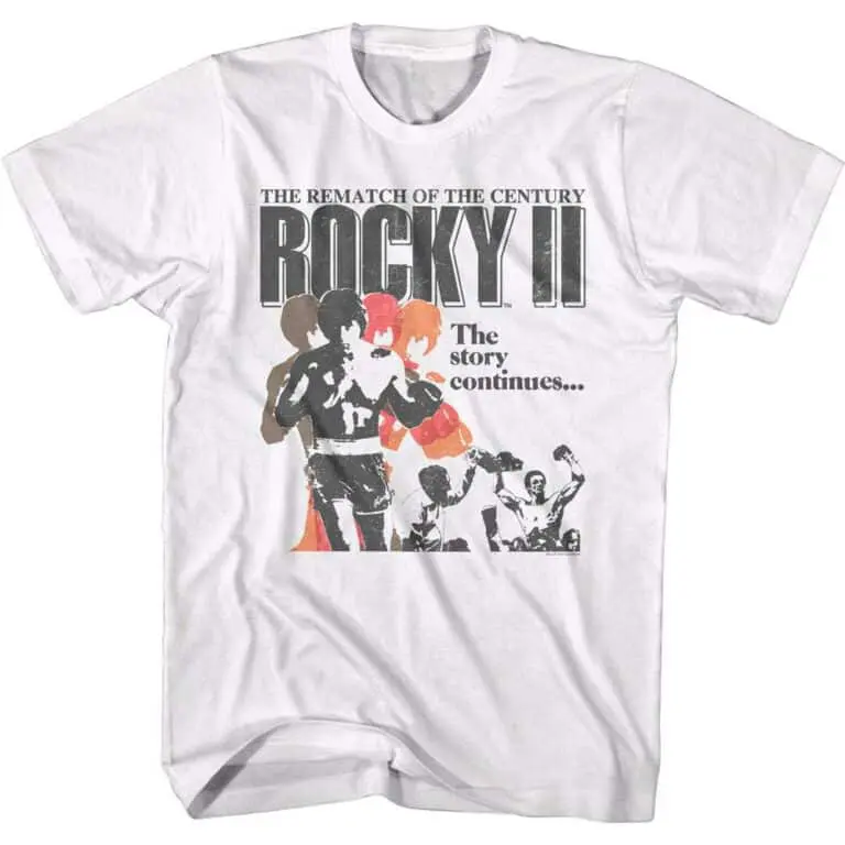Rocky 2 The Story Continues Men’s T Shirt