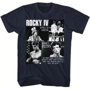 Rocky 4 Apollo v Drago Men’s T Shirt