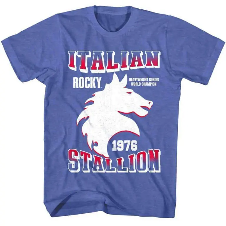 Rocky Italian Stallion World Champ 76 Men’s T Shirt