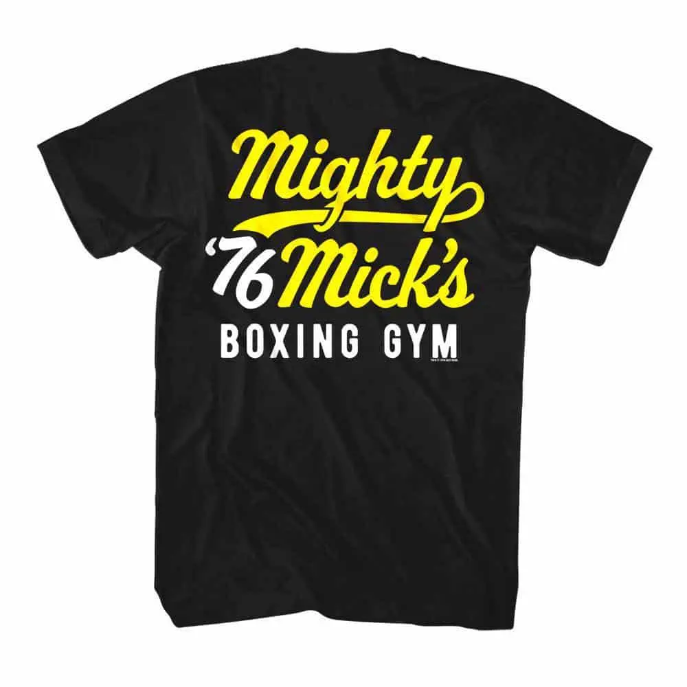 Rocky Mighty Mick's Boxing Gym Pennsylvania Men's T Shirt - Image 4