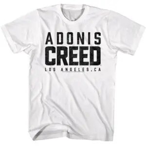 Adonis Creed Los Angeles Logo Men’s T Shirt