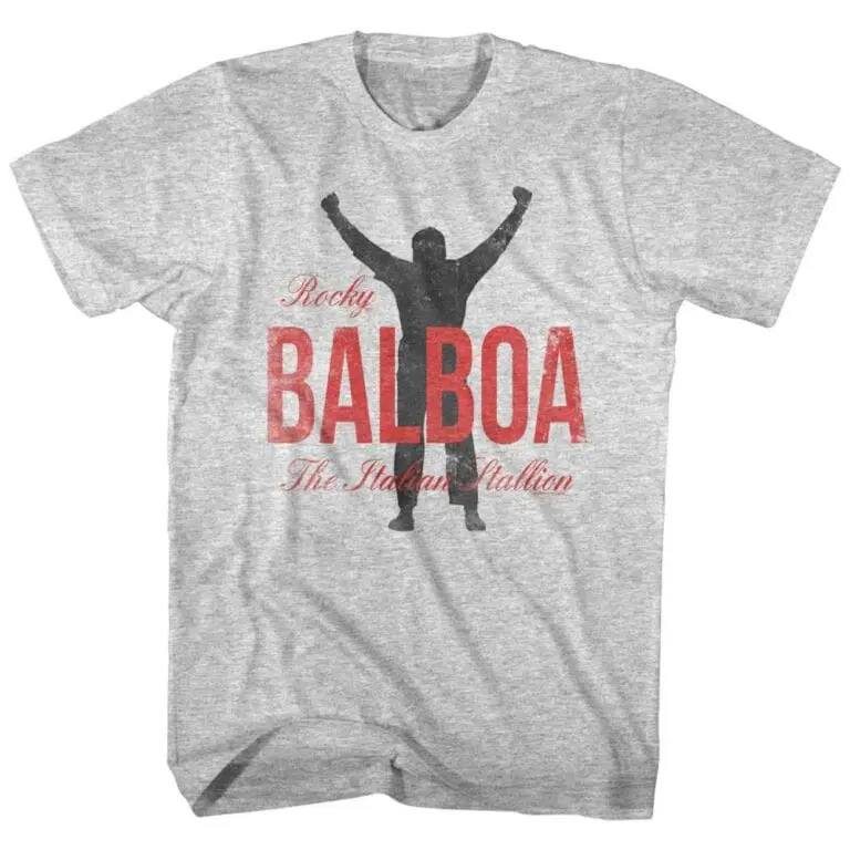 Rocky Balboa in Silhouette Men’s T Shirt
