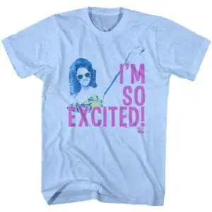 Saved by the Bell Jessie Spano I’m So Excited Men’s T Shirt