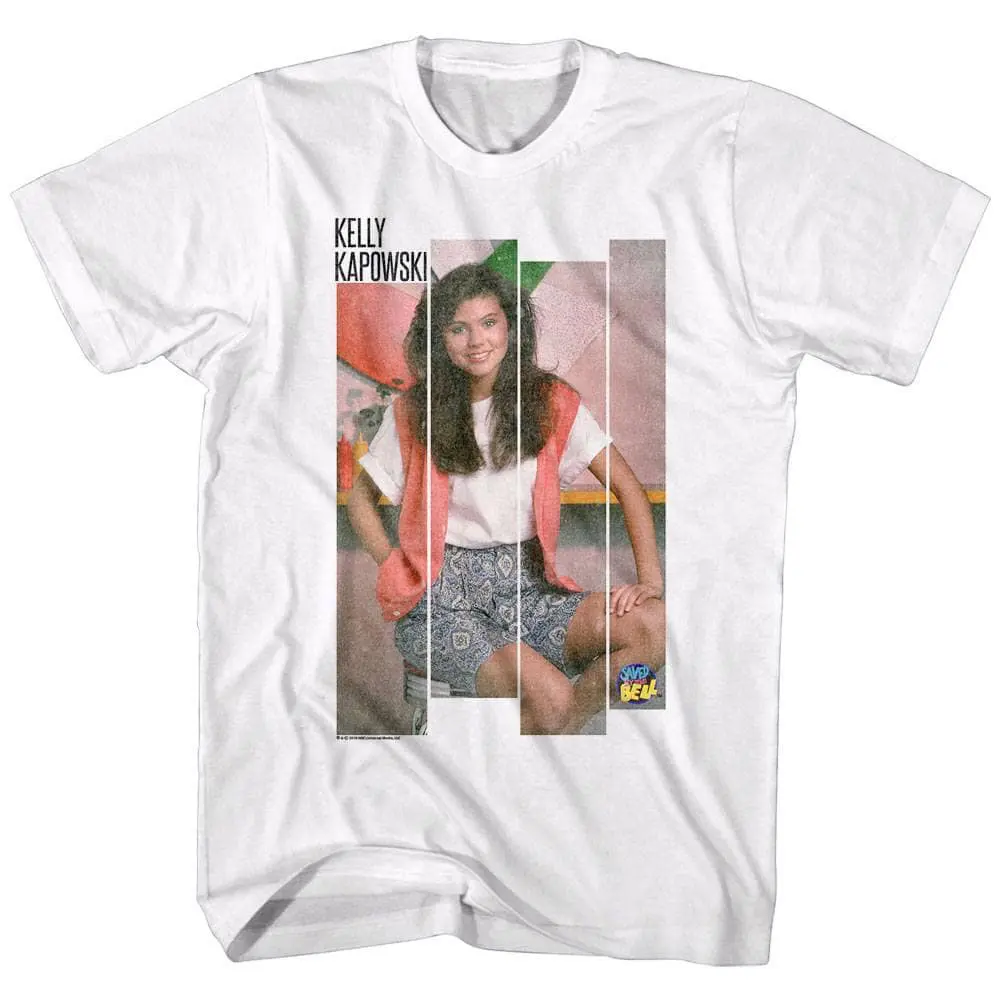 Saved By The Bell Kelly Kapowski Yearbook Men's T Shirt