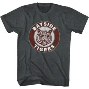 Saved by the Bell Bayside Tigers Logo Men’s T Shirt