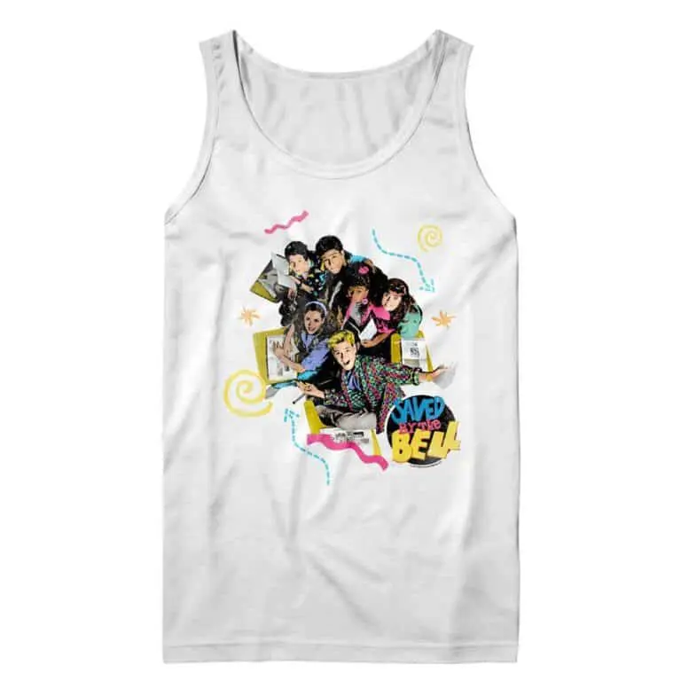 Saved by the Bell Classroom Hijinks Tank Top