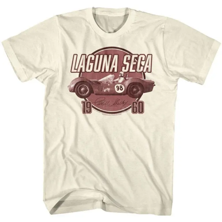 Shelby Cobra Racing Laguna Seca 1960 Men’s T Shirt