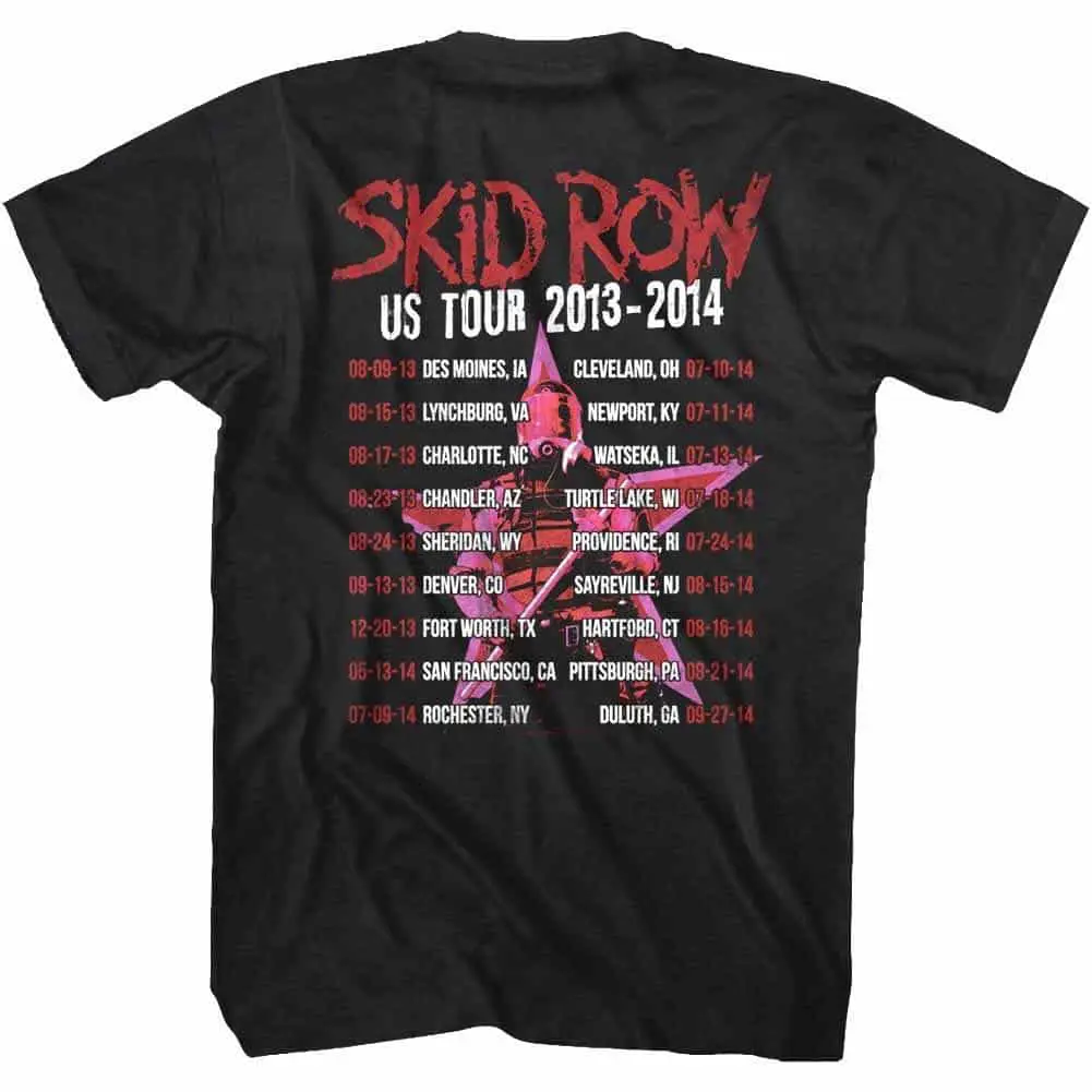 Skid Row United World T- Shirt