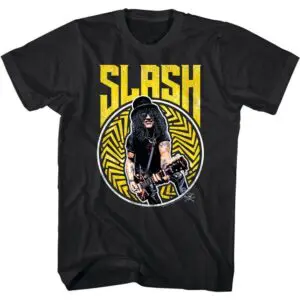 Slash Vintage Gold Wheel Men’s T Shirt