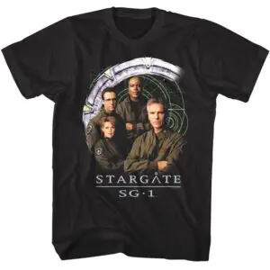 Stargate Crew Characters Men’s T Shirt