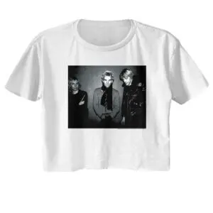 The Police Against The Wall Women's Crop Top