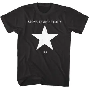 Stone Temple Pilots Star No 4 Men’s T Shirt