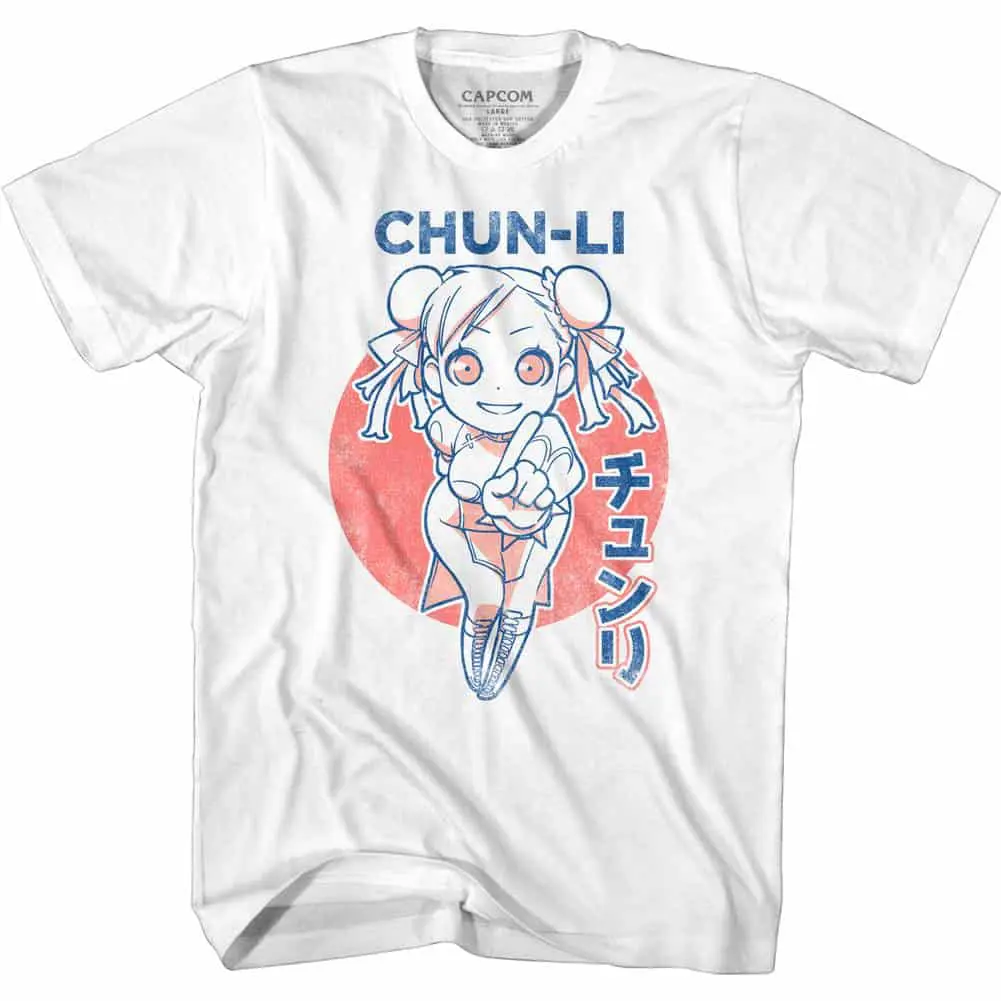 Street Fighter Chibi Chun-Li Men’s T Shirt