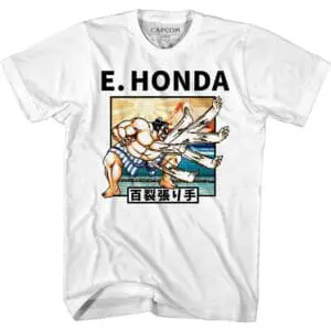 Street Fighter E. Honda Hundred Hand Slap T-Shirt
