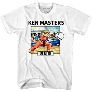 Street Fighter Ken Hadoken T-Shirt