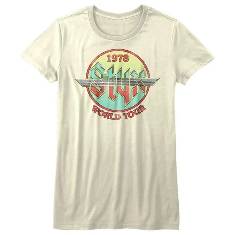 Styx Grand World Tour 1978 Women's T Shirt
