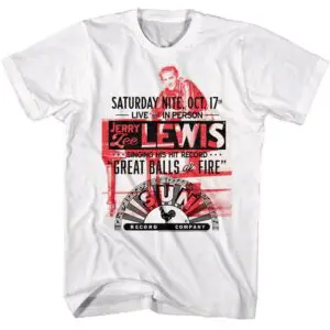 Jerry Lee Lewis Live in Person T-Shirt