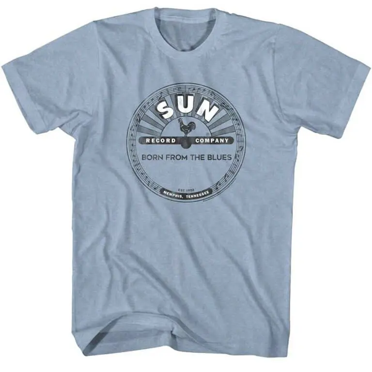 Sun Records Born from The Blues Logo T-Shirt